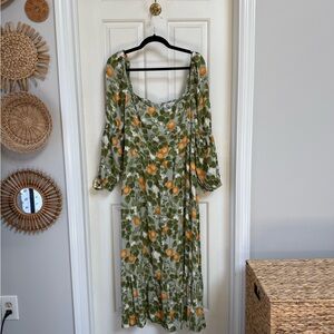 Reformation Mica Long Sleeve Dress